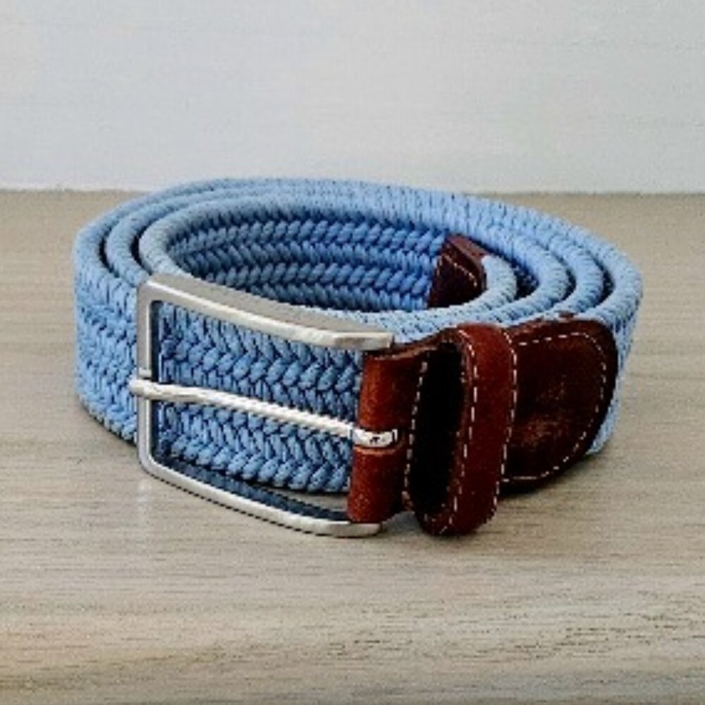 Peter Millar Braided Stretch Belt